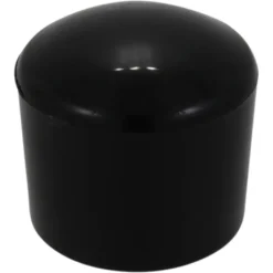 HANDSON meubeldop rond zwart 32 mm 4 stuks