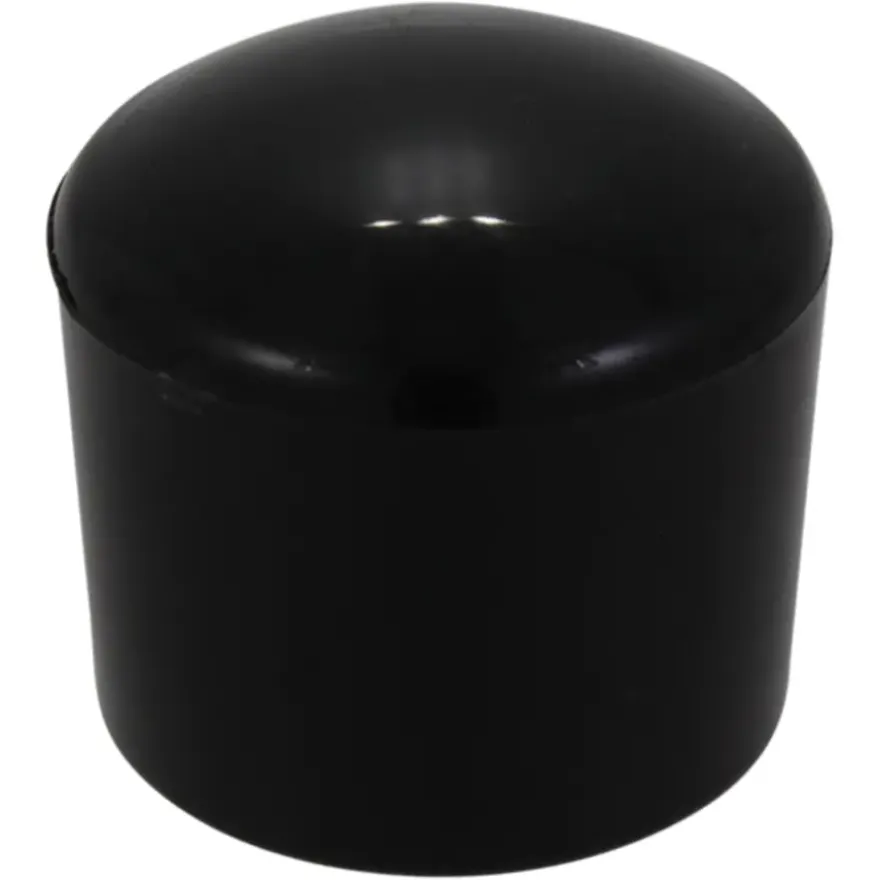 HANDSON meubeldop rond zwart 32 mm 4 stuks