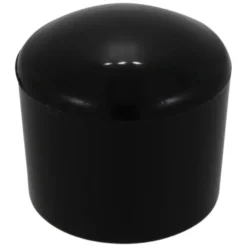 HANDSON meubeldop rond zwart 32 mm 4 stuks