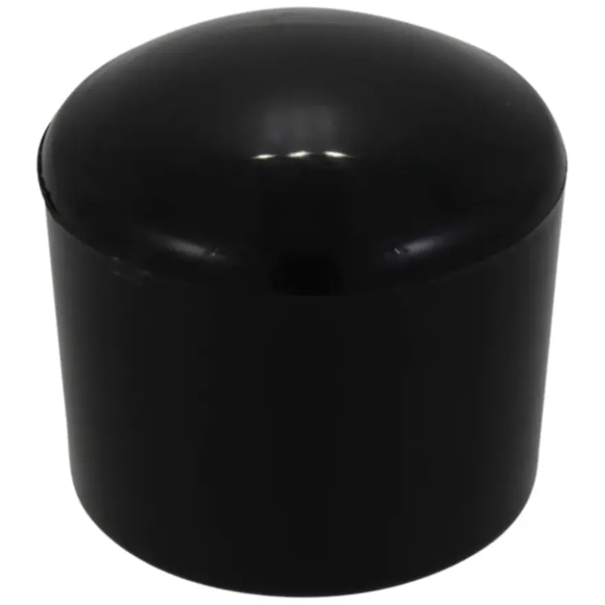 HANDSON meubeldop rond zwart 32 mm 4 stuks