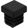 HANDSON meubeldop vierkant 15x15mm zwart 4 stuks