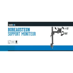 Handson monitorbeugel bureausteun 2-zijdig verstelbaar New