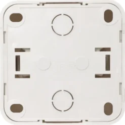 Handson Opbouw enkel wandcontactdoos wit Outlet