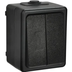 Handson opbouw serieschakelaar spatwaterdicht zwart Sale