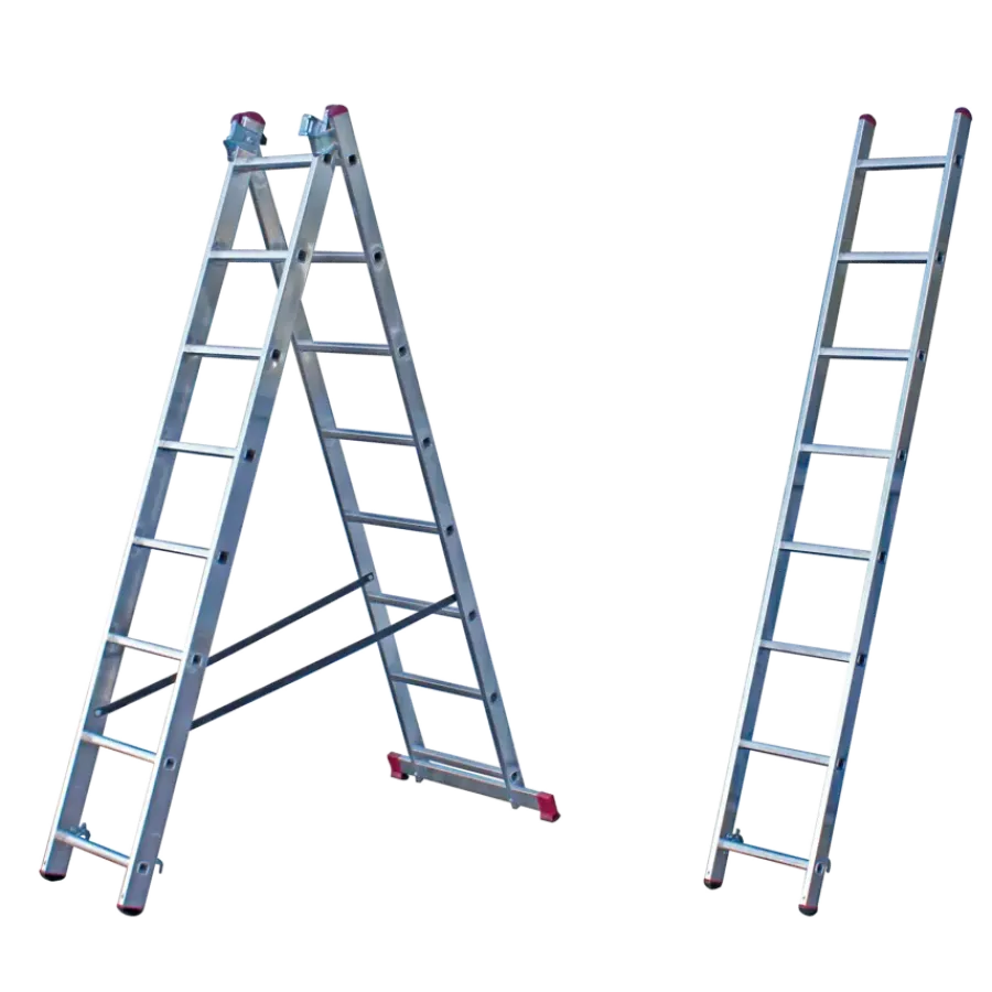 Handson Reformladder met trapfunctie 3x8 treden Discount