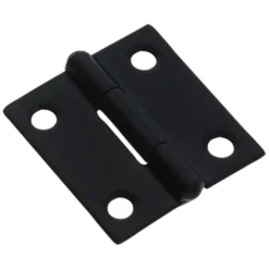 Handson Scharnier met vaste pen 40x32 mm zwart - 2 stuks Discount