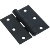 Handson Scharnier met vaste pen 60x60 mm zwart - 2 stuks