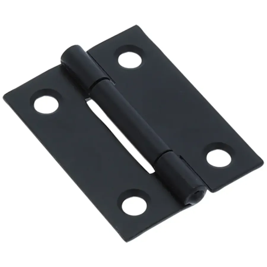 Handson Scharnier met vaste pen 50x39 mm zwart - 2 stuks Best