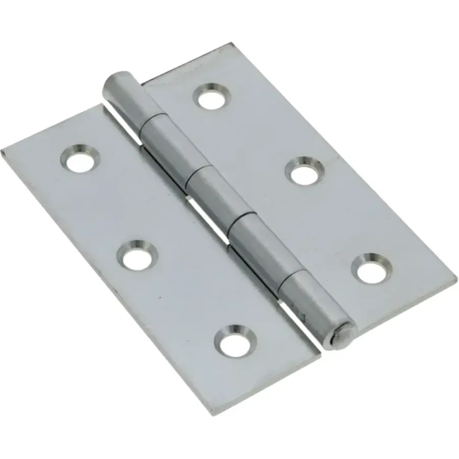 Handson Scharnier met vaste pen 70x51 mm verzinkt - 2 stuks Best