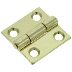Handson Scharnier 25x25 mm vermessingd - 2 stuks New
