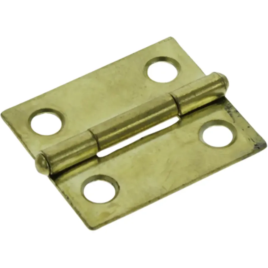 Handson Scharnier 30x26mm vermessingd - 2 stuks
