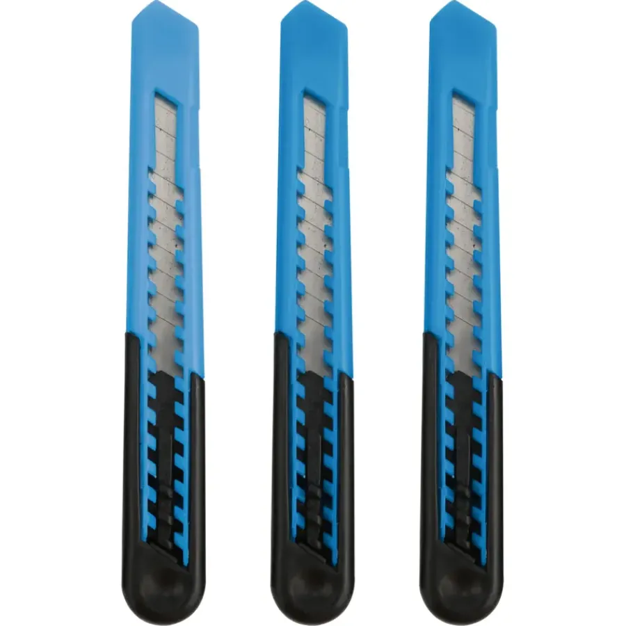 Handson Set afbreekmessen 3 stuks 9mm Clearance
