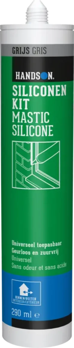 Handson siliconenkit grijs 290 ml Clearance
