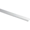 Handson slijtstrip aluminium 93 cm met rubber kraal Hot