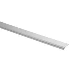 Handson slijtstrip aluminium 93 cm met rubber lip New