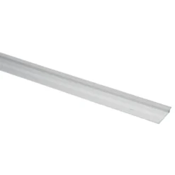 Handson slijtstrip aluminium 93 cm met rubber lip New