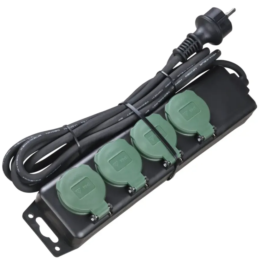 Handson Stekkerdoos 4-voudig RA IP44 3 Meter Clearance