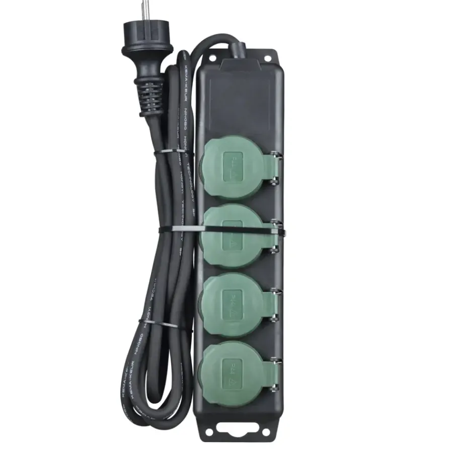 Handson Stekkerdoos 4-voudig RA IP44 3 Meter Clearance