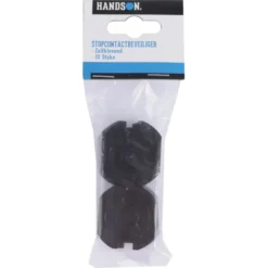 Handson Stopcontactbeveiliger Zwart 10 stuks Online
