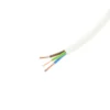 Handson Stroomkabel rond wit 3x1,5mm² 5 meter