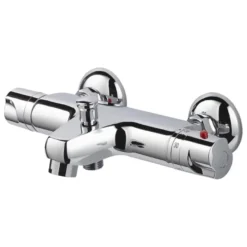 Handson thermostatische bad- en douchekraan Marco chroom 15 cm