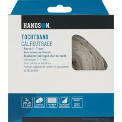 Handson tochtband O-profiel siliconen transparant 3 meter 2 stuks Discount