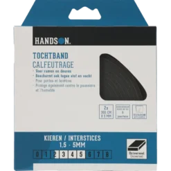 Handson tochtband universeel PVC zwart 3 meter 2 stuks Sale