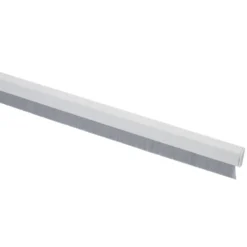Handson tochtstrip flexibele borstel zelfklevend PVC wit 93 cm