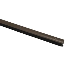 Handson tochtstrip kunststof 93 cm met borstel bruin Hot