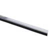 Handson tochtstrip transparant kunststof 93 cm met zwarte borstel Best