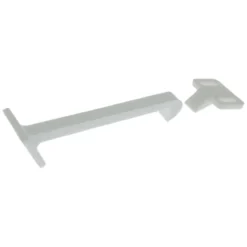 HANDSON veiligheidshaak wit 5 mm 3 stuks