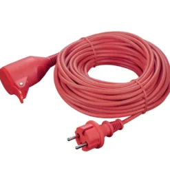 Handson Verlengsnoer Rood 2x1,5mm 20 Meter New
