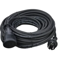 Handson Verlengsnoer Zwart 20 Meter Outlet