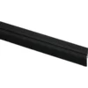 Handson zelfklevende aluminium tochtstrip met borstel 93 cm zwart