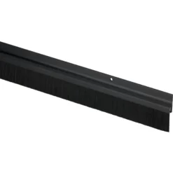 Handson zelfklevende tochtstrip PVC met borstel 93 cm zwart New