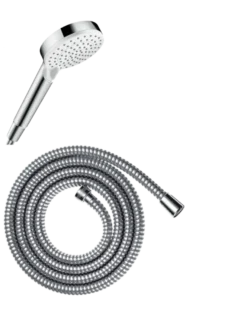 Hansgrohe douchekop Crometta handdouche met doucheslang 2 standen Chroom
