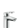 Hansgrohe Wastafelmengkraan 100 met Pop-up Waste