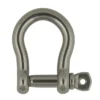 Harpsluiting bol rond met schroefpen 5mm