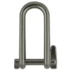 Harpsluiting lang afgerond met borgpen rond 6mm