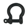 Harpsluiting 8mm RVS Zwart