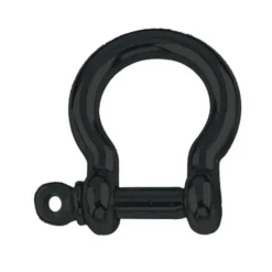 Harpsluiting 8mm RVS Zwart