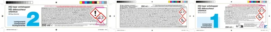 HG haarontstopper 450 ml New