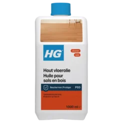 HG houten vloerolie naturel 1 liter
