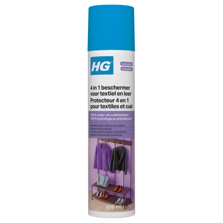 HG 4 in 1 beschermer voor textiel 300 ml