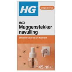 HGX muggenstekker navulling 45 ml