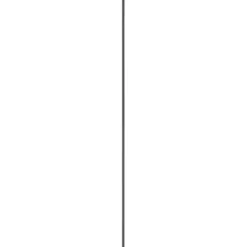 Hockeystickprofiel kunststof antraciet 8x21 mm 260cm
