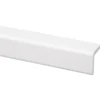 Geen Hoeklat grenen wit gelakt 27x27mm 270cm