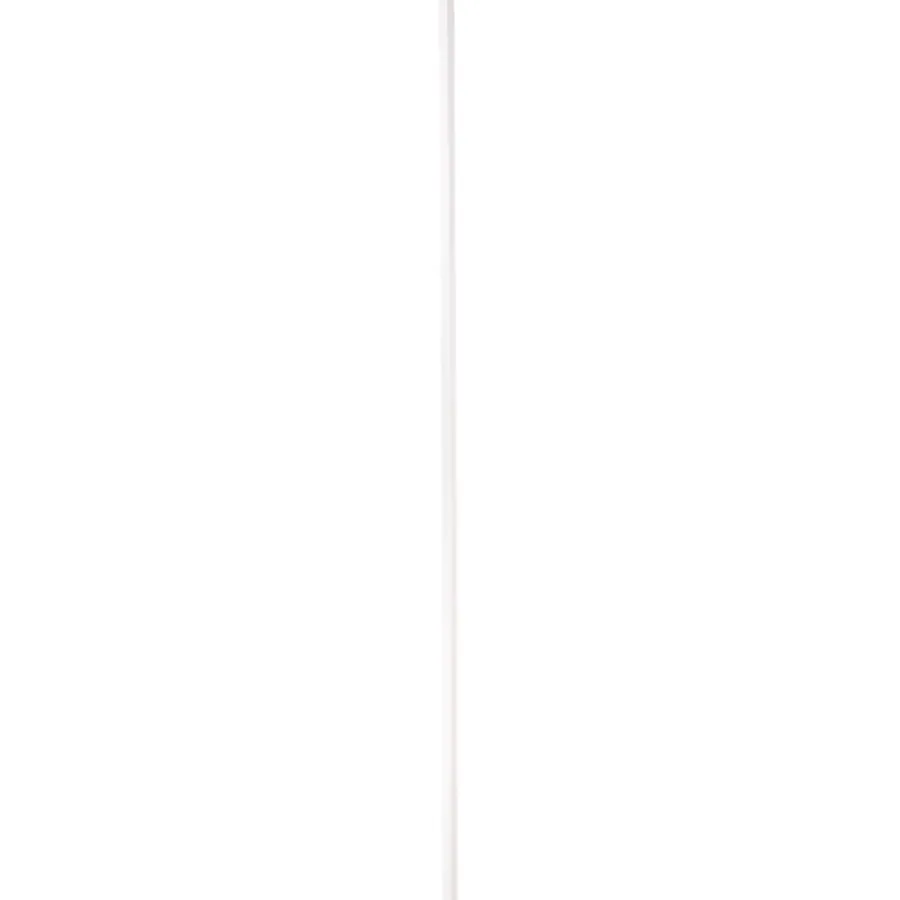 Geen Hoeklat grenen wit gelakt 34x34mm 270cm New