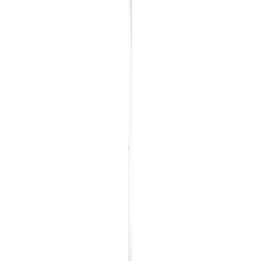 Geen Hoeklat grenen wit gelakt 34x34mm 270cm New