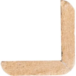 Geen Hoeklat MDF 20x20 mm lengte 260 cm gegrond Outlet